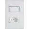 CONJ LIZ C/P BCO 1 INT SIMPLES 1TOMADA 10A 170264 PC 1