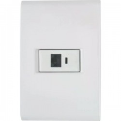 CONJ LIZ C/P BCO 1 TOMADA RJ45 170022 PC 1