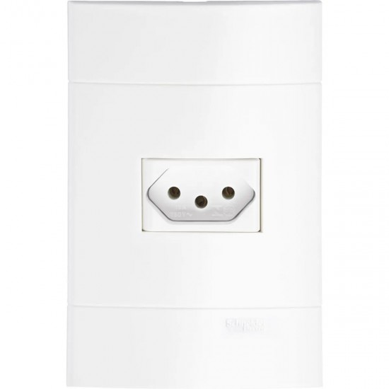 CONJ LUNARE C/PL 4X2 1 TOMADA 20A 444731 CF 1