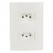 CONJ LUNARE C/PL 4X2 2 TOMADAS 10A  CF 1