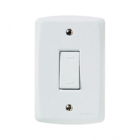 CONJ LUX C/P 1 INT BIPOLAR SIMPLES 10A 145004 PC 1