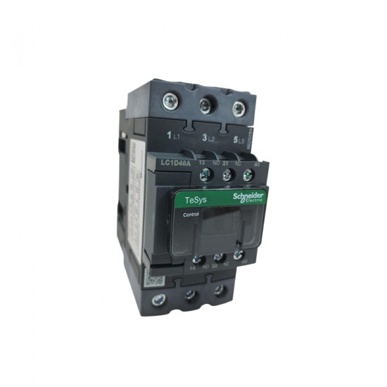 CONTATOR SCHNEIDER LC1D TESYS D 40A 220VCA 1NA+1NF PC 1