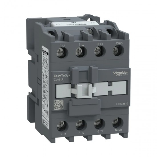 CONTATOR SCHNEIDER TESYS E LC1E 38A 220VCA 1NA PC 1