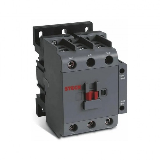 CONTATOR STECK SK150A11M 3P 50A 220VCA 1NA+1NF  PC 1