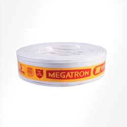 CORDAO PARALELO MEGAMAX 2 X 2,50 MM BRANCO RL 1