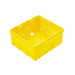 CX DE LUZ PVC BRASCOM 4X4 AMARELO CF 1