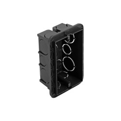 CX LUZ PVC PIAL 4X2 PRETO CF 1