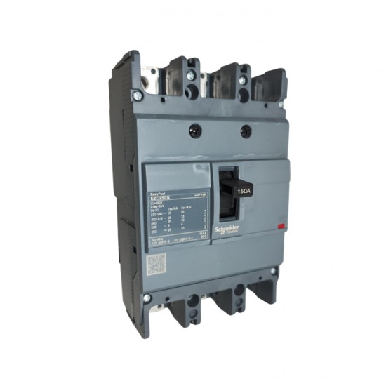 DISJ CX MOLD SCHNEIDER TRIP EZC250N 150A 50KA PC 1