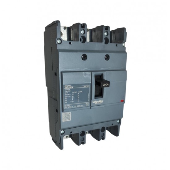 DISJ CX MOLD SCHNEIDER TRIP EZC250N 200A 50KA PC 1