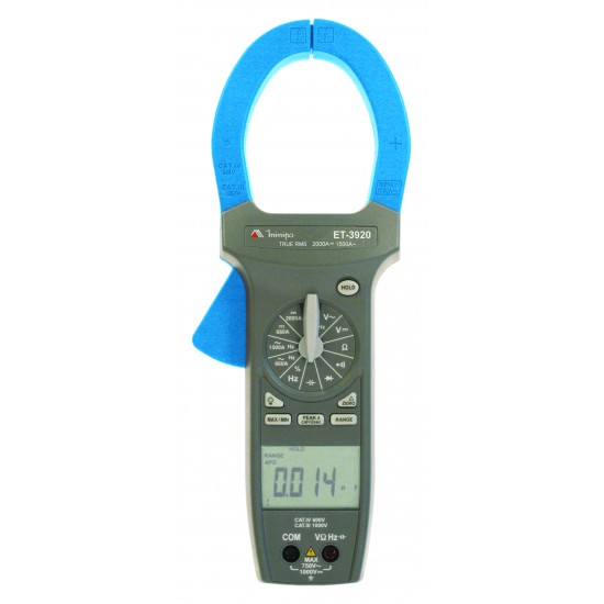 AMPERIM ALICATE MINIPA 1500A CAT IV ET-3920 PC 1