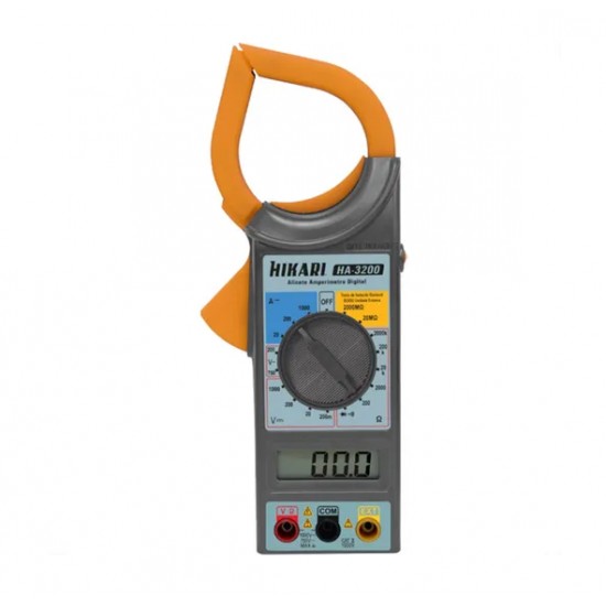 AMPERIMETRO ALICATE DIGITAL HIKARI HA-3200 PC 1