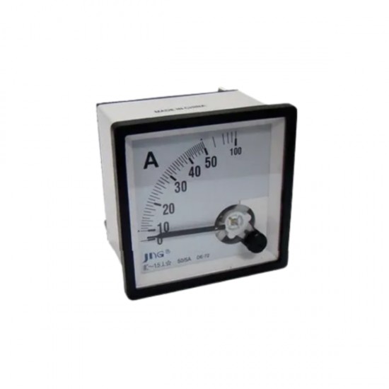 AMPERIMETRO CP-T72 72X72  0-60A JNG DIRETO PC 1