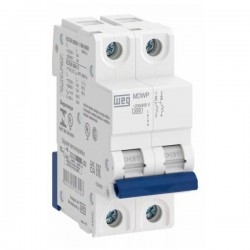 DISJUNTOR BIPOLAR DIN WEG  MDWP C  10A  3KA CF 1