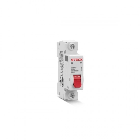 DISJUNTOR UNIPOLAR DIN STECK B  16A  3KA CF 1