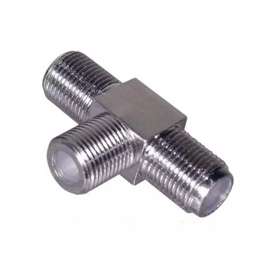 EMENDA P/CABO F COAXIAL C/PORCA C/10PCS PCTE 1