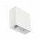 ARANDELA GAYA FOCUS FACHO DUPLO BCA 4W 3000K PC 1