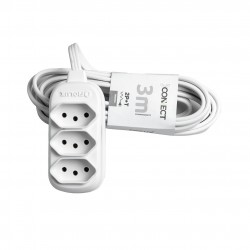 EXTENSAO FIOLUX CONNECT PLUS 3T 2P+T 20A 3M BR PC 1