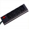 FILTRO LINHA CTC PVC 4 TOMADAS BIV 1MT PC 1