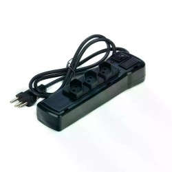 FILTRO LINHA FIOLUX 3 TOMADAS 1MT PC 1