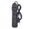 FILTRO LINHA MEGATRON PVC 4 TOMADAS BIV 1MT PC 1