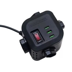 FILTRO LINHA TORRE PT QUALITRONIX 4 TOM+USB CABO   PC 1