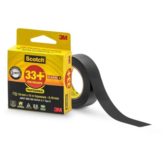 FITA ISOLANTE 3M SCOTCH 10M PC 1