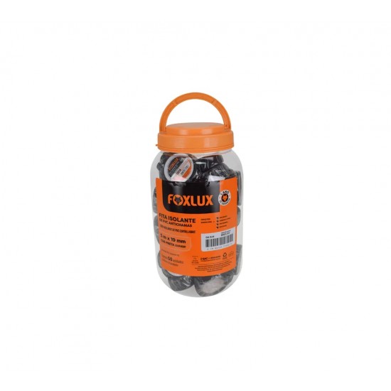 FITA ISOLANTE FOXLUX 05M PT POTE C/50 POTE 1
