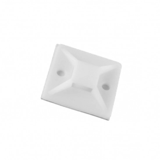 FIXADOR AUTO-ADESIVO DUTOPLAST 19X19 C/100 PCTE 1