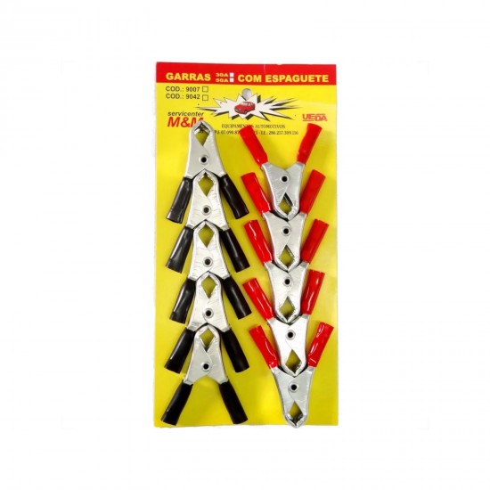 GARRA P/BATERIA UEDA  30A CART C/10 VM/PT PC 1