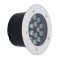 BALIZADOR LED PISO GAYA EMBUTIR REDONDO 15W 3000K PC 1