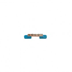 BARRA NEUTRO 1/2 X 1/8 P/03 FIOS AZUL PC 1