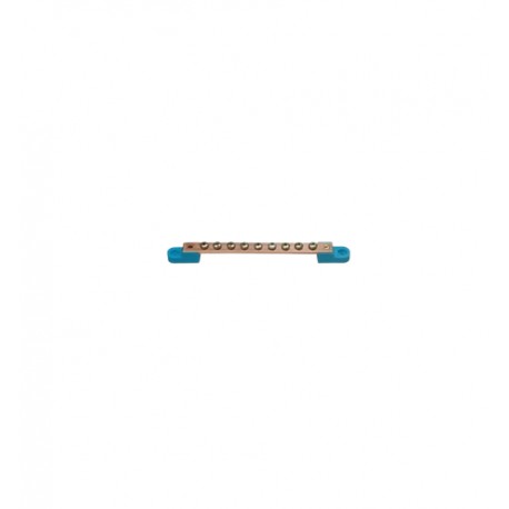 BARRA NEUTRO 1/2 X 1/8 P/09 FIOS AZUL PC 1