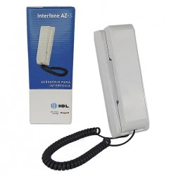 INTERFONE P/PORTEIRO HDL AZ-S01 BRANCO PC 1