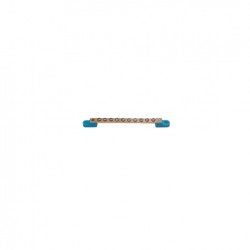 BARRA NEUTRO 1/2 X 1/8 P/10 FIOS AZUL PC 1