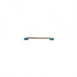BARRA NEUTRO 1/2 X 1/8 P/12 FIOS AZUL PC 1