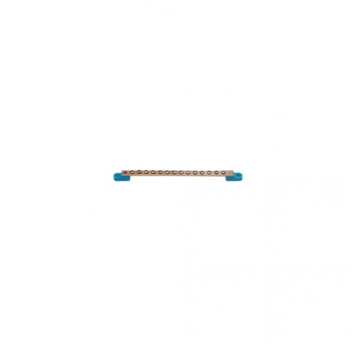 BARRA NEUTRO 1/2 X 1/8 P/14 FIOS AZUL PC 1