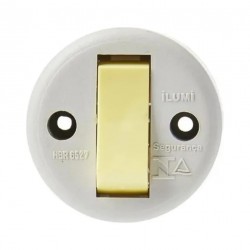 INTERRUPTOR EXTERNO SIMPLES RED ILUMI CZ 1755 PC 1