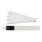 LAMINA P/ESTILETE BRASFORT  9MM C/10PCS 8601 PCTE 1