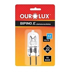 LAMP.BI PINO OUROLUX JC 20WX12V G4 PC 1