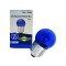 LAMP.BOLINHA BRASFORT  7X127V AZUL PC 1