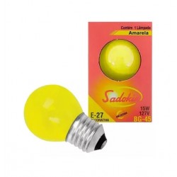 LAMP.BOLINHA SADOKIN 15X127V AM PCTE 1