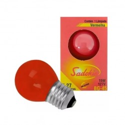 LAMP.BOLINHA SADOKIN 15X127V VM PCTE 1
