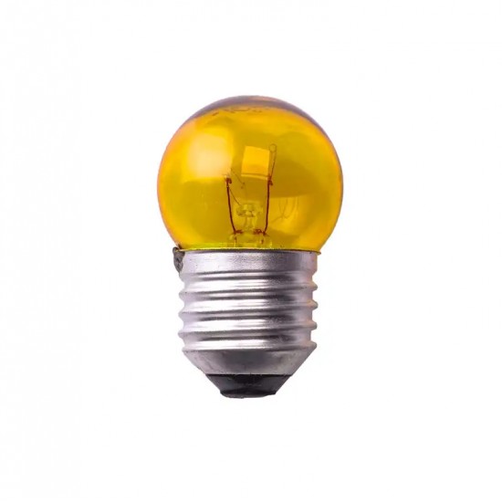 LAMP.BOLINHA SADOKIN 7X127V AMBAR PCTE 1