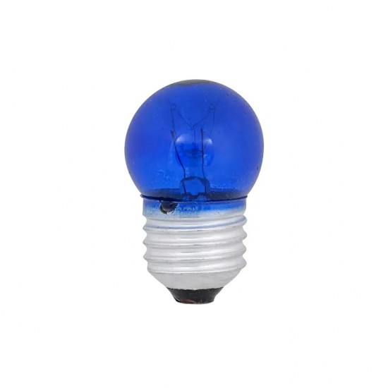 LAMP.BOLINHA SADOKIN 7X127V AZUL PCTE 1