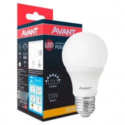 LAMP.BULBO LED AVANT  15W 3000K 1300LM PC 1