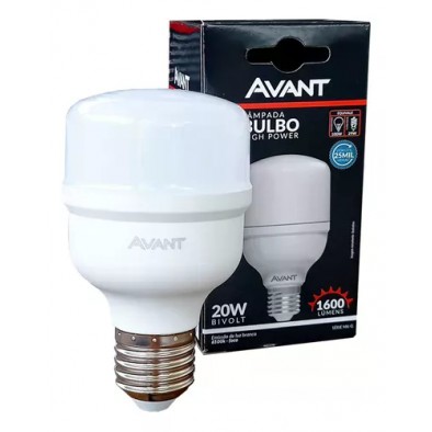 LAMP.BULBO LED AVANT  20W 6500K HP  1600LM E27 PC 1