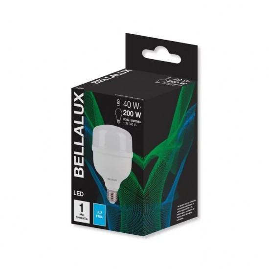 LAMP.BULBO LED BELLALUX  40W 6500K 3200LM PC 1