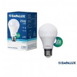 LAMP.BULBO LED EMPALUX  15W 6500K E27  1100LM   PC 1