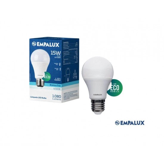 LAMP.BULBO LED EMPALUX  15W 6500K E27  1100LM   PC 1