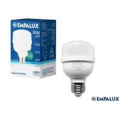 LAMP.BULBO LED EMPALUX  30W 6500K E27  1800LM PC 1